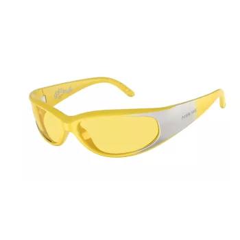 ARNETTE Unisex akiniai nuo saulės AN4302-281685 Matinis juodas rėmelis Tamsiai pilki lęšiai 62/16/125 mm
