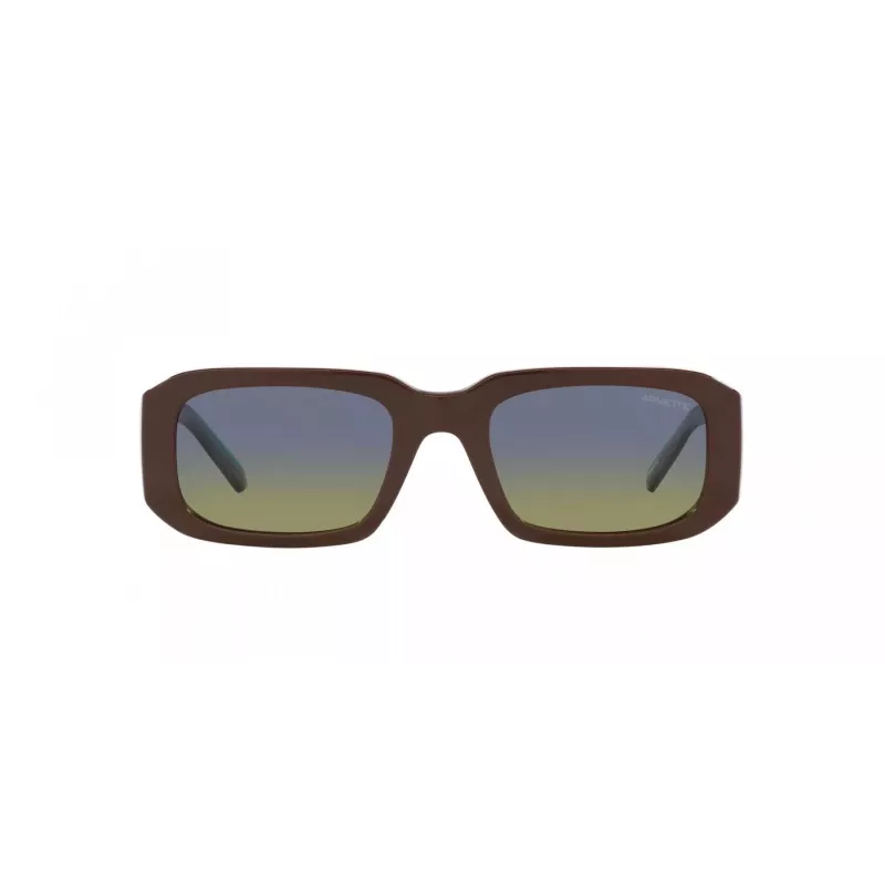 ARNETTE Unisex akiniai nuo saulės AN431812382W5 Matinė juoda Tamsiai pilka veidrodiniai sidabriniai 53mm