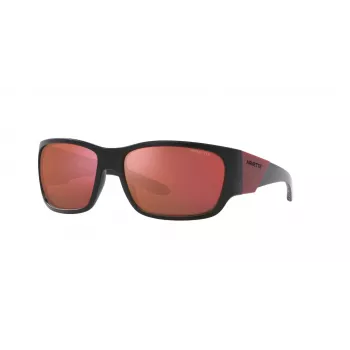 ARNETTE Unisex akiniai nuo saulės AN432428056Q6 - stačiakampis propionato rėmelis, polikarbonatiniai lęšiai, UV400 apsauga, 60/17/125 mm