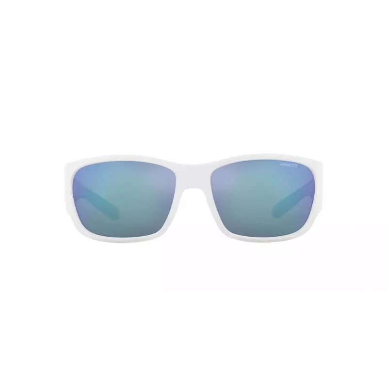 ARNETTE Unisex akiniai nuo saulės AN43242863Y76 - Matinis juodas rėmelis, tamsiai pilki veidrodiniai sidabriniai lęšiai, 61 mm