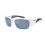 ARNETTE Unisex akiniai nuo saulės AN43242863Y76 - Matinis juodas rėmelis, tamsiai pilki veidrodiniai sidabriniai lęšiai, 61 mm