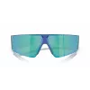 ARNETTE Unisex akiniai nuo saulės AN4332-291855 Matinis juodas rėmelis Pilki veidrodiniai sidabriniai lęšiai 69/09/130 mm