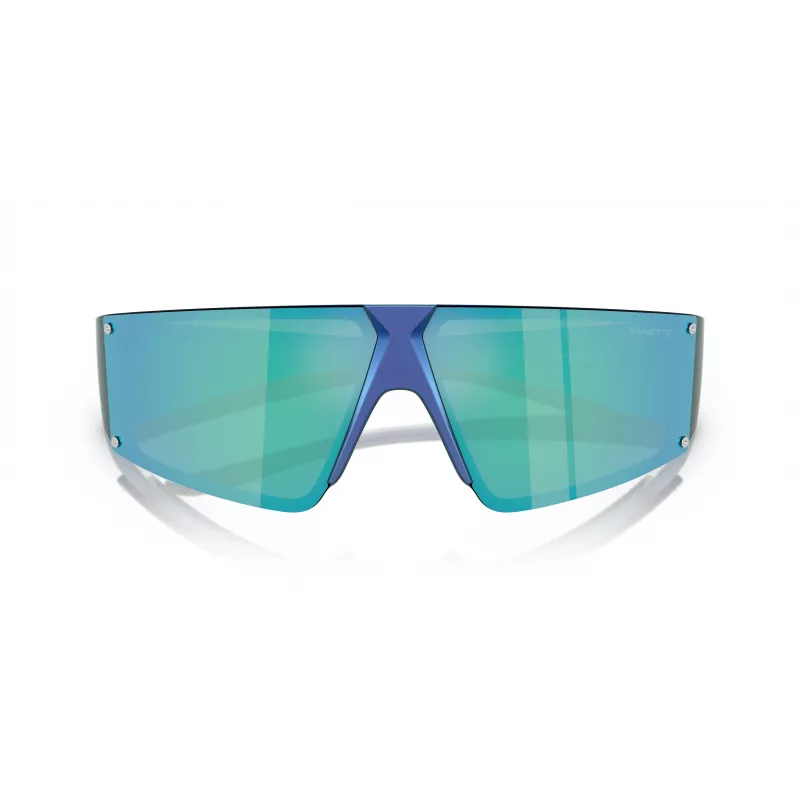 ARNETTE Unisex akiniai nuo saulės AN4332-291855 Matinis juodas rėmelis Pilki veidrodiniai sidabriniai lęšiai 69/09/130 mm