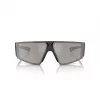 ARNETTE Unisex akiniai nuo saulės AN433229006G6 - Matinio juodo rėmelio, pilkai žalių veidrodinių lęšių, 69/09/130 mm