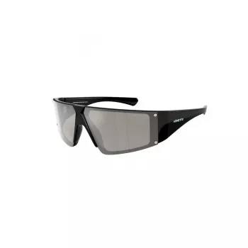 ARNETTE Unisex akiniai nuo saulės AN433229006G6 - Matinio juodo rėmelio, pilkai žalių veidrodinių lęšių, 69/09/130 mm