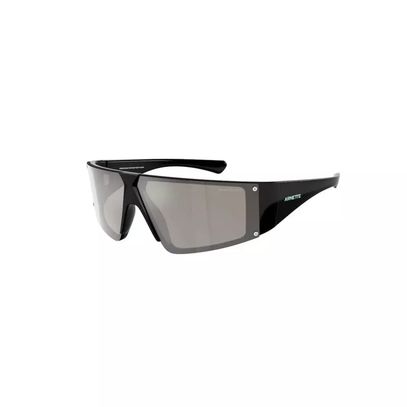 ARNETTE Unisex akiniai nuo saulės AN433229006G6 - Matinio juodo rėmelio, pilkai žalių veidrodinių lęšių, 69/09/130 mm