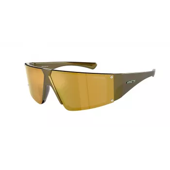 ARNETTE Unisex akiniai nuo saulės AN433229227P6 - Matinis juodas rėmelis, pilki poliarizuoti lęšiai, 69/09/130 mm