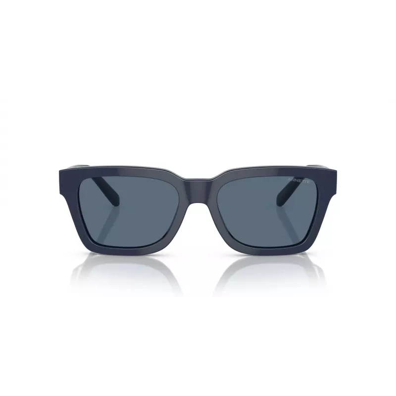 ARNETTE Unisex akiniai nuo saulės AN4334-122180 Matinis juodas rėmelis Pilki veidrodiniai sidabriniai lęšiai 53mm