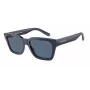 ARNETTE Unisex akiniai nuo saulės AN4334-122180 Matinis juodas rėmelis Pilki veidrodiniai sidabriniai lęšiai 53mm