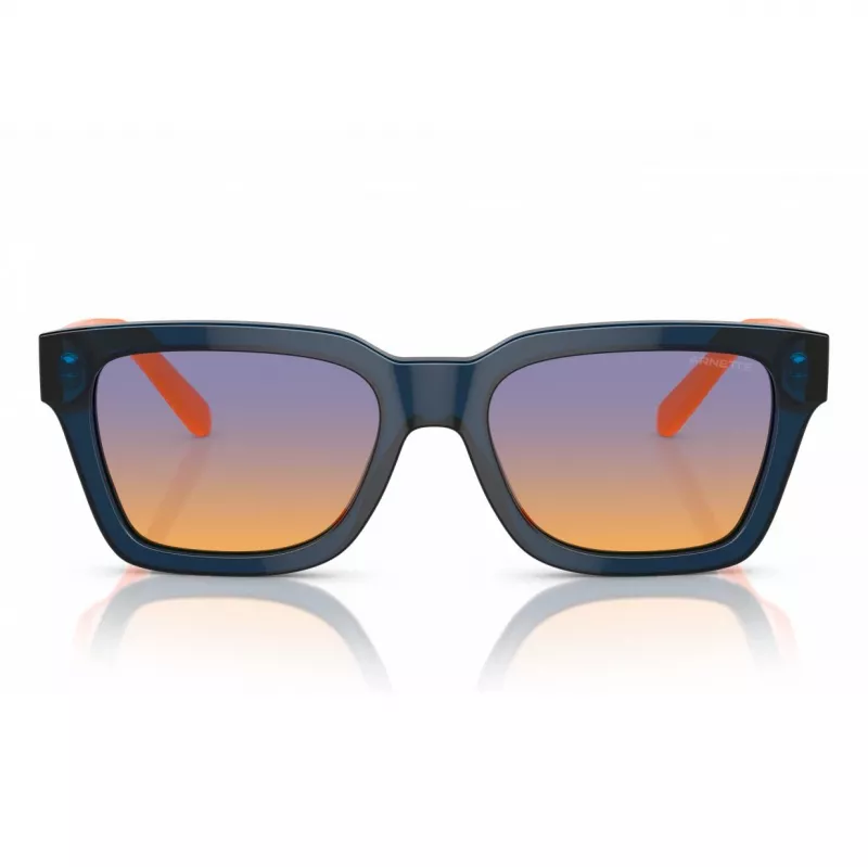 ARNETTE Unisex akiniai nuo saulės AN4334-12422H Matinė juoda Stačiakampiai Poliarizuoti 53mm