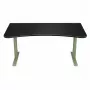 Arozzi Arena Large Gaming Desk – Forest Green (Adjustable Height, Microfiber Mouse Pad)