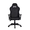 Arozzi Torretta Soft Fabric Žaidimų kėdė – Pure Black, Metal Frame, Class 4 Gas Lift, 3D Porankiai