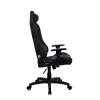 Arozzi Torretta Soft Fabric Žaidimų kėdė – Pure Black, Metal Frame, Class 4 Gas Lift, 3D Porankiai