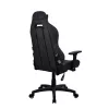 Arozzi Torretta Soft Fabric Žaidimų kėdė – Pure Black, Metal Frame, Class 4 Gas Lift, 3D Porankiai