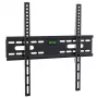 ART AR-33 Fiksuotas sieninis laikiklis 26-60 colių LCD/LED televizoriams, 45 kg, VESA 400x400, plonas 24 mm profilis, juodas