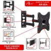 ART AR-60A Full Motion TV sieninis laikiklis 19-42 colių LED/LCD ekranams, 35 kg, juodas