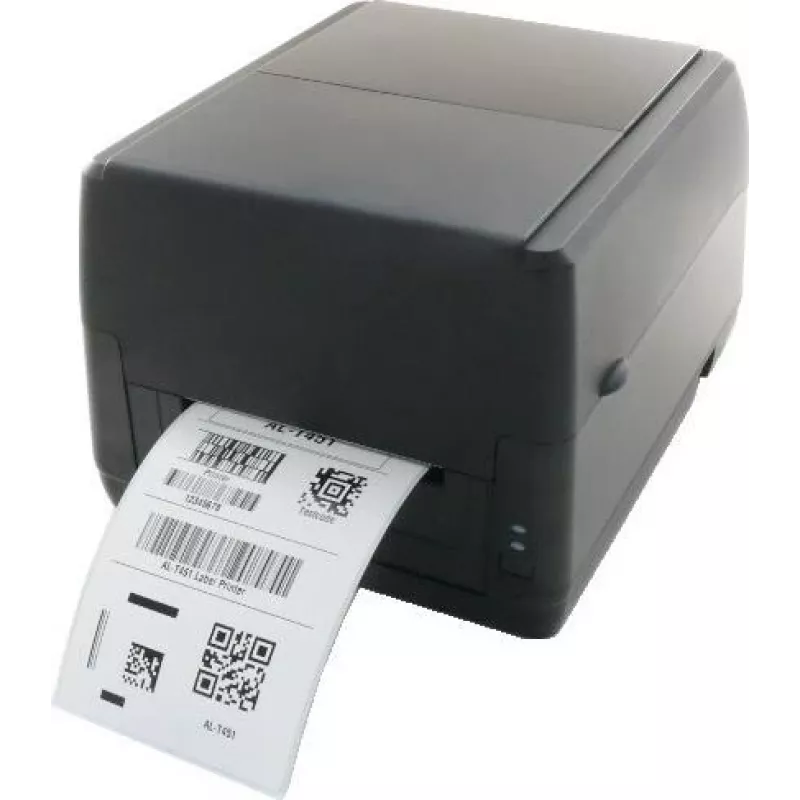 ARTDEV AL-T451 terminio perkėlimo etikečių spausdintuvas USB Ethernet juodas
