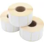 ARTDEV Terminio perkėlimo etikečių ritinys 50 x 30 mm, 100 mm OD, 40 mm šerdis, 1500 etikečių / ritinyje, baltas popierius