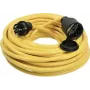 AS SCHWABE 60354 Sunkiųjų sąlygų guminis ilginamasis kabelis 20 m H07RN-F 3G2.5 16 A IP44 Geltonas