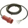 AS SCHWABE 70970 maitinimo kabelis nuo Schuko iki atviro galo H05VV-F 3G1.5 5m juodas