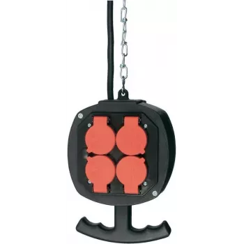 AS SCHWABE pakabinamasis skirstytuvas ES2 32A 5 polių CEE su RCD ir 6 lizdais IP44 60973