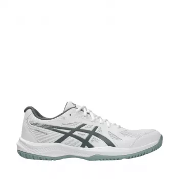 ASICS Upcourt 6 vyriški tinklinio bateliai White Deep Ocean 1071A104 44.5 dydis