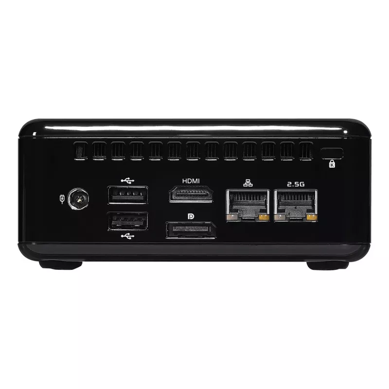 ASRock 4x4 BOX-4800U Barebone Mini PC, AMD Ryzen 7 4800U, 2x DDR4 SO-DIMM, 2x 2.5GbE, Wi-Fi 6, Juoda