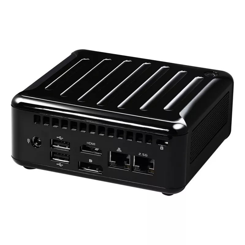 ASRock 4x4 BOX-4800U Barebone Mini PC, AMD Ryzen 7 4800U, 2x DDR4 SO-DIMM, 2x 2.5GbE, Wi-Fi 6, Juoda