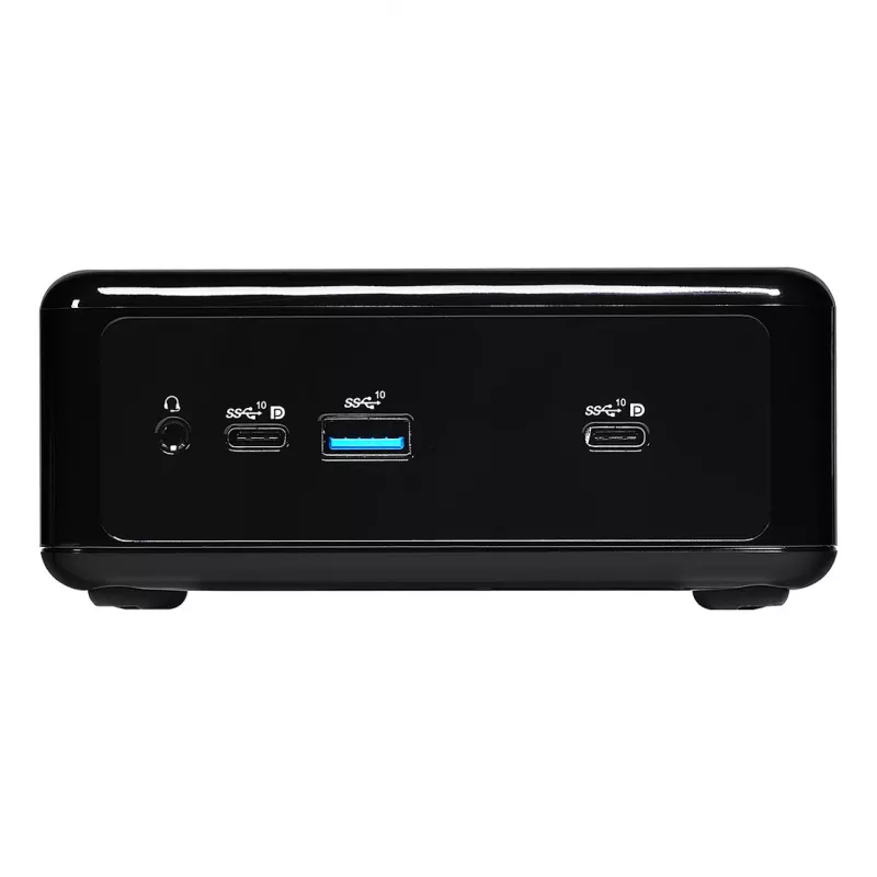 ASRock 4x4 BOX-4800U Barebone Mini PC, AMD Ryzen 7 4800U, 2x DDR4 SO-DIMM, 2x 2.5GbE, Wi-Fi 6, Juoda