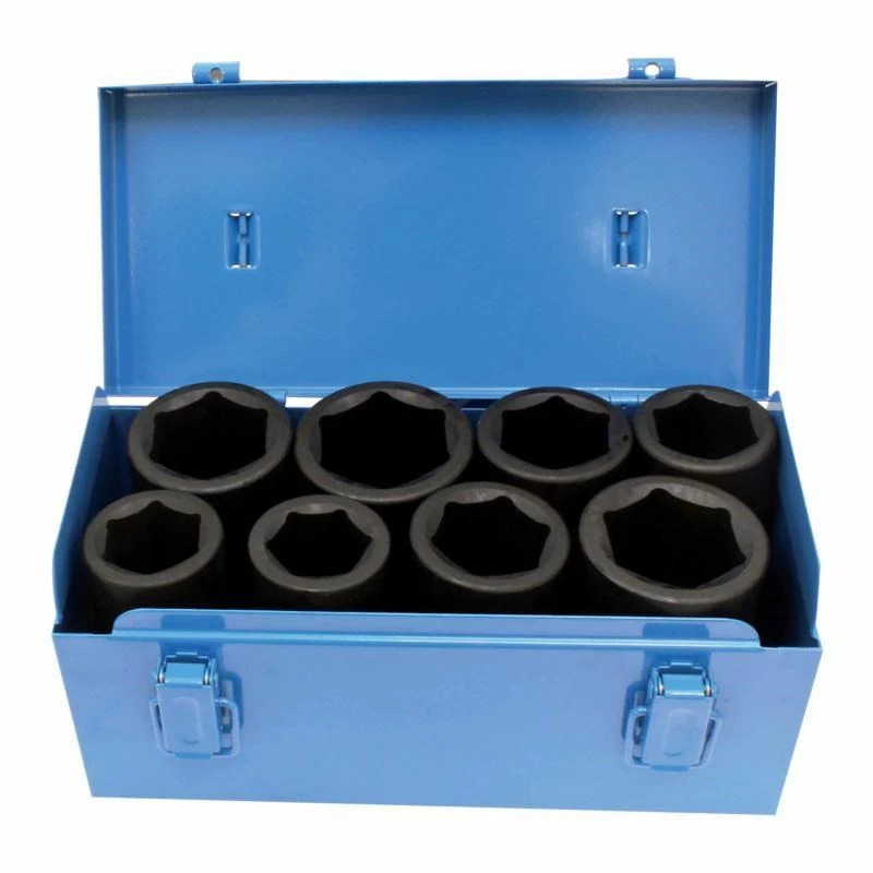 ASTA Impact Socket Set 8-Piece Deep 3/4 inch Drive
