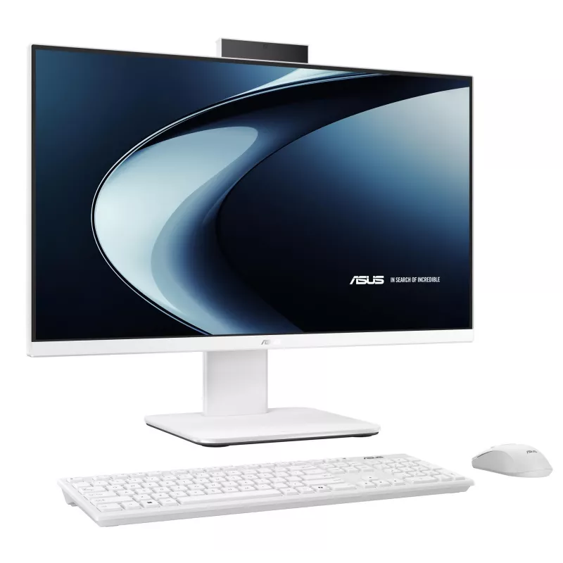 ASUS AiO 23.8 colio All-in-One kompiuteris, Intel Core 5 220H, 16GB DDR5, 512GB SSD, Windows 11 Pro, baltas