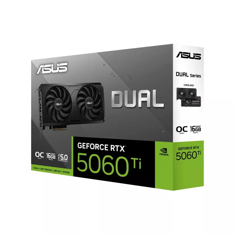 ASUS Dual GeForce RTX 5060 Ti EVO OC Edition NVIDIA 16 GB GDDR7 - BULK