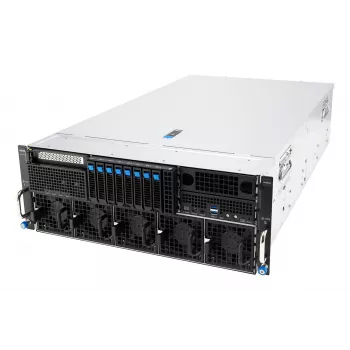 ASUS ESC8000A-E13X 4U Rack Server Platform AMD EPYC 9005 8xNVMe 2xM.2 2x10GbE 8xQSFP IPMI R3200W