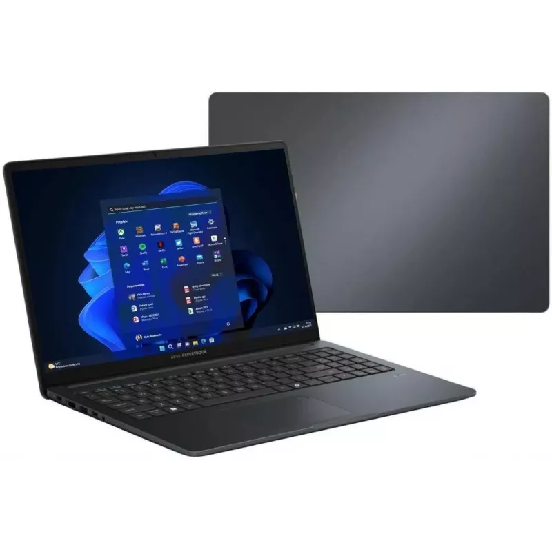 ASUS ExpertBook B1503CVA-S78018W 15.6 colio FHD verslo nešiojamasis kompiuteris, Intel Core 5 210H, 16GB DDR5, 512GB SSD, Windows 11 Home, Gentle Grey, 3 metų garantija vietoje