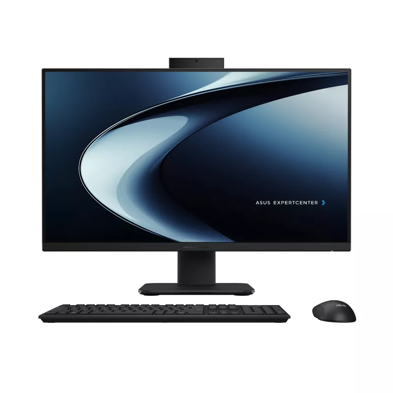 ASUS ExpertCenter P440VAK-BPCJ21X Intel Core Ultra 7 155H 23,8 inch FHD All-in-One kompiuteris, 16 GB DDR5, 512 GB PCIe Gen4 SSD, Intel Arc Graphics, Windows 11 Pro, juoda, 2 metų garantija