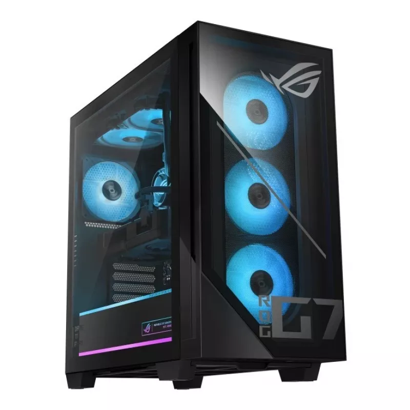 ASUS G700TF-07265F421W Intel Core Ultra 7 265F 32GB DDR5 1TB SSD NVIDIA GeForce RTX 5070 PRIME 12GB 16 colio žaidimų nešiojamasis kompiuteris juodas Windows 11