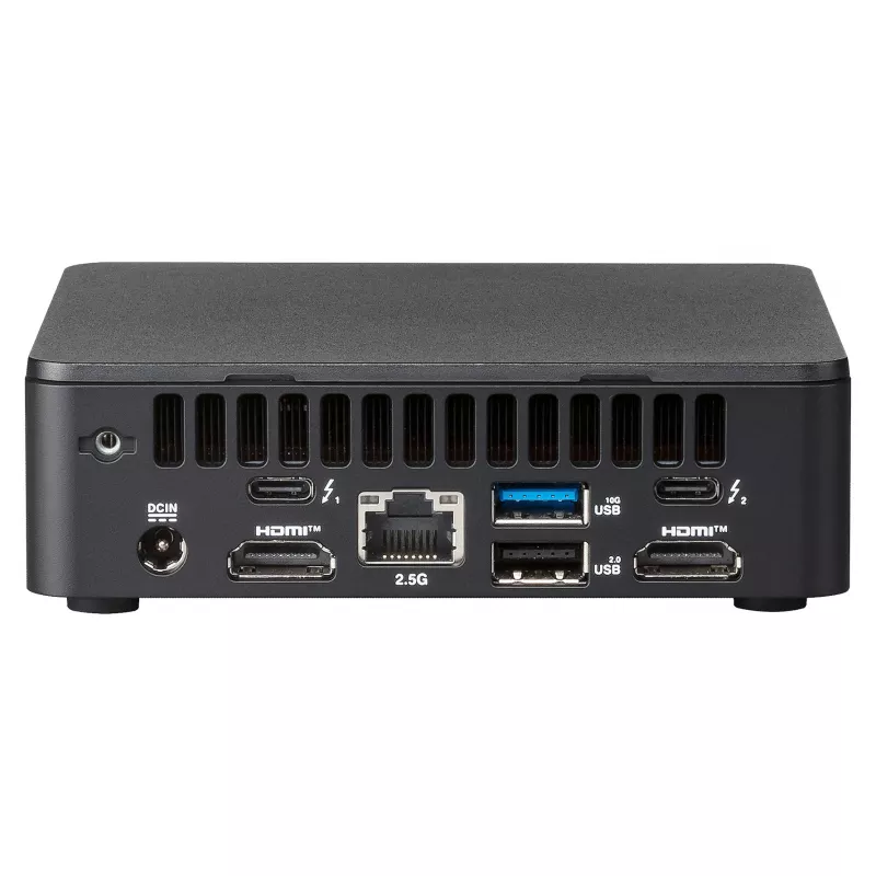 ASUS NUC 13 Pro Arena Canyon mini kompiuteris, Intel Core i7-1360P, vPro, be komponentų