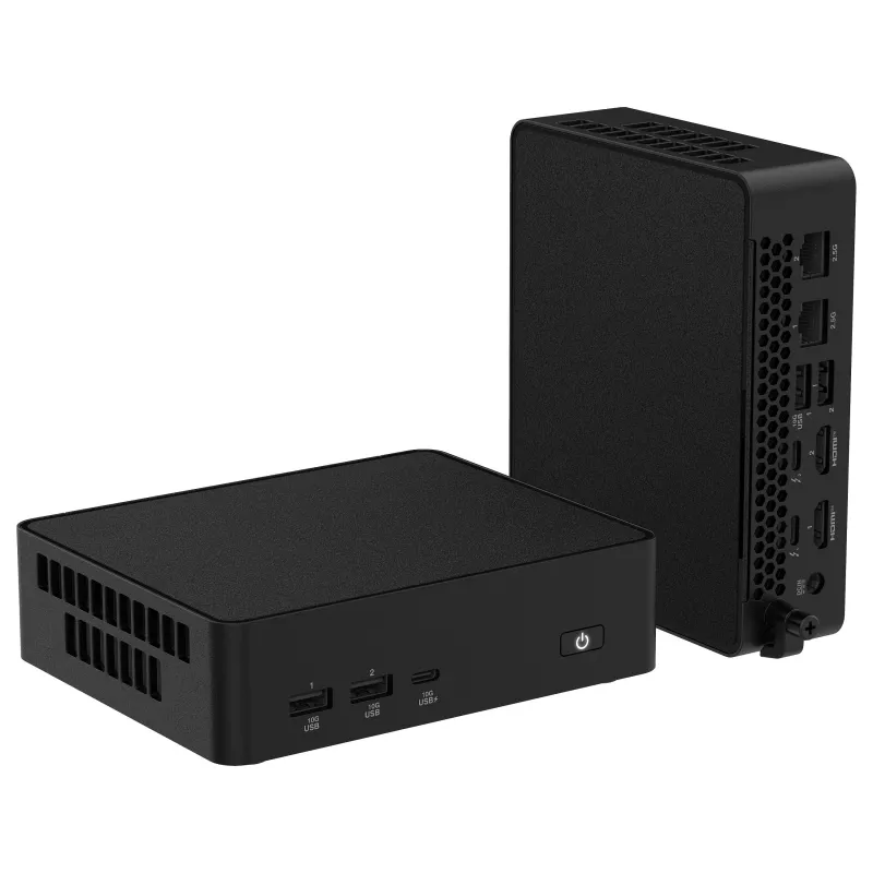 ASUS NUC 16 Pro RNUC16WCKC700002 Barebone Mini PC, Intel Core i7-1360P, be RAM/atmintinės/OS, Wi-Fi 6E, 2.5G LAN, Thunderbolt 4