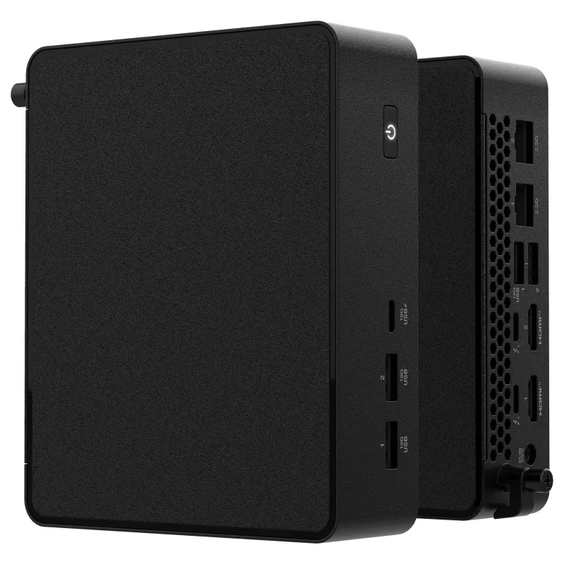ASUS NUC 16 Pro RNUC16WCKC700002 Barebone Mini PC, Intel Core i7-1360P, be RAM/atmintinės/OS, Wi-Fi 6E, 2.5G LAN, Thunderbolt 4