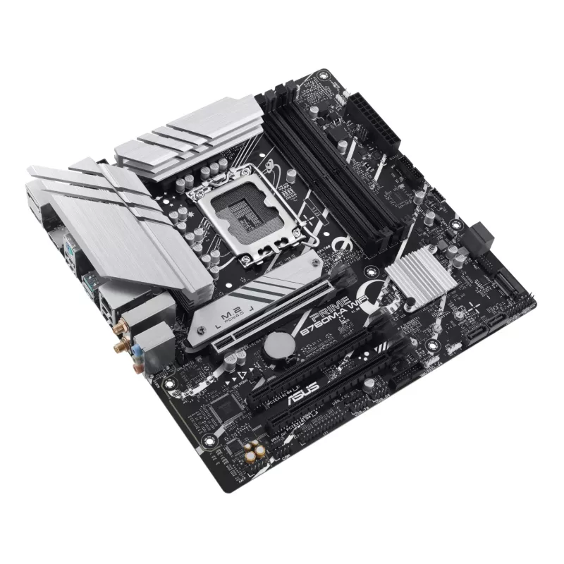 ASUS PRIME B760M-A WIFI LGA1700 pagrindinė plokštė ir Prime LC 240 ARGB skysčio aušintuvas rinkinys