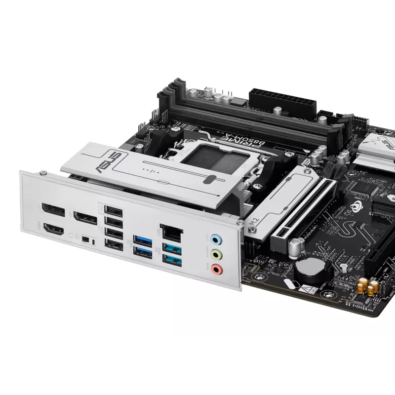 ASUS Prime B850M-A-CSM Micro-ATX pagrindinė plokštė lizdas AM5 AMD B850 mikroschemų rinkinys