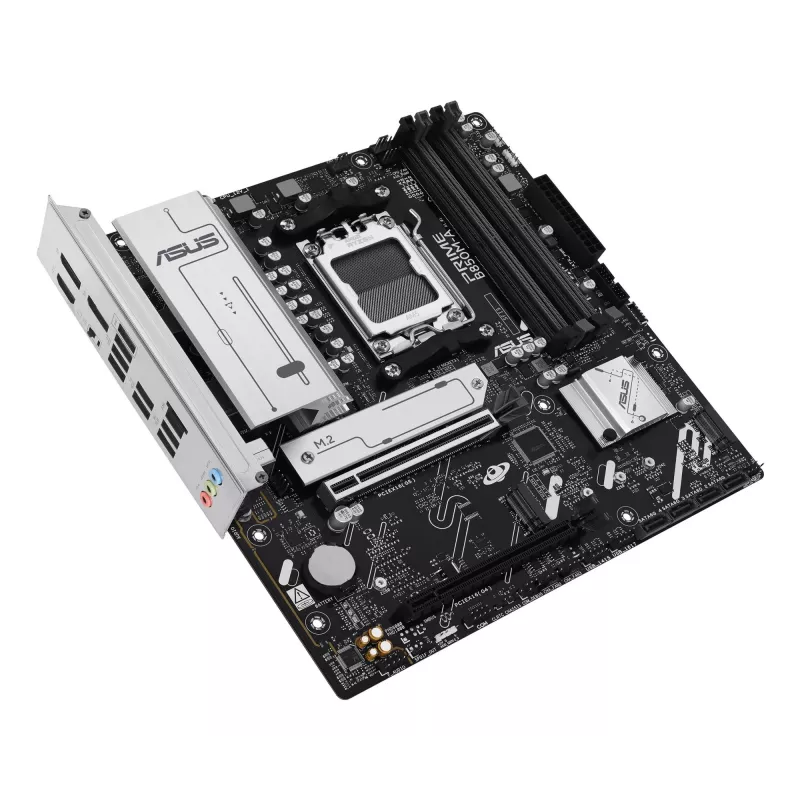 ASUS Prime B850M-A-CSM Micro-ATX pagrindinė plokštė lizdas AM5 AMD B850 mikroschemų rinkinys