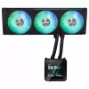 ASUS Prime SLC II 360 ARGB LCD AIO skysčio CPU aušintuvas, 360 mm radiatorius, 3 x 120 mm ARGB ventiliatoriai, LGA 1851/1700/1200/115x/AM5/AM4