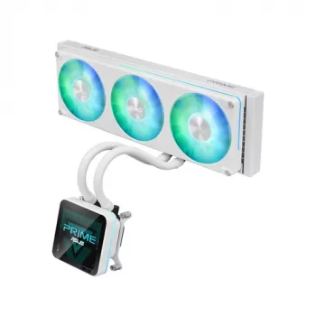 ASUS Prime SLC II 360 ARGB LCD White Edition AIO skysčio procesoriaus aušintuvas