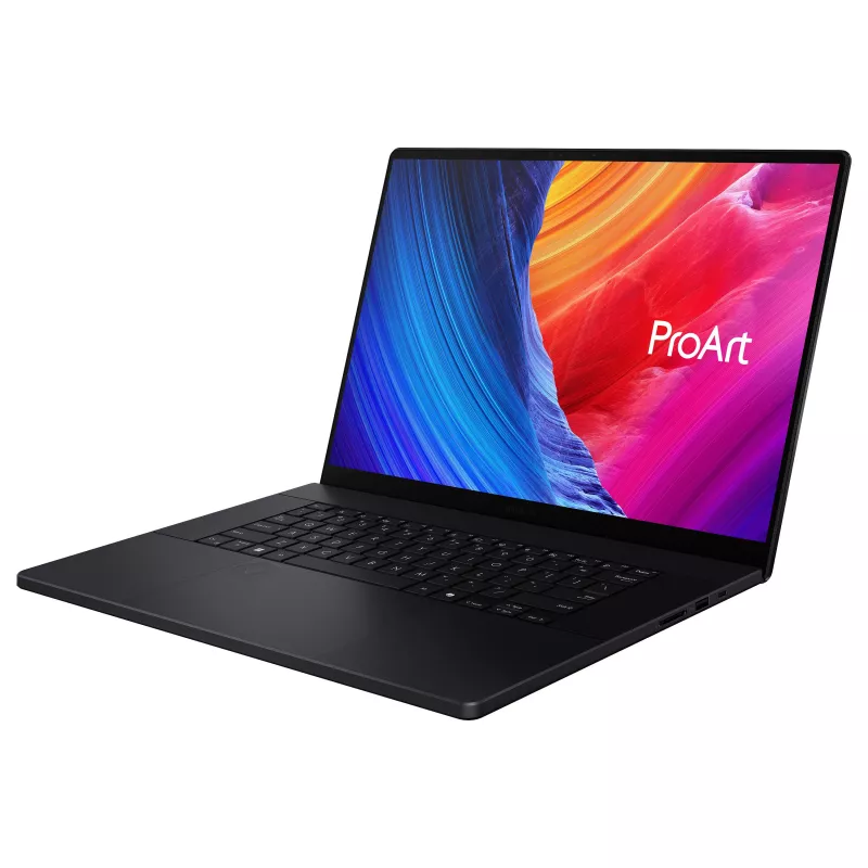 ASUS ProArt P16 H7606WP-SR271W 16 inch 3.2K OLED nešiojamas kompiuteris - AMD Ryzen AI 9 HX 370, 32GB RAM, 1TB SSD, NVIDIA GeForce RTX 5070, Windows 11 Home, vokiška klaviatūra