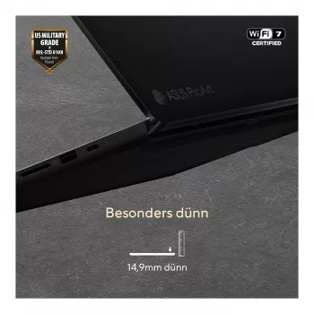 ASUS ProArt P16 (H7606WW-SE002X) AI nešiojamasis kompiuteris, 16 colių 4K OLED, Ryzen AI 9 HX 370, 64GB RAM, 2TB SSD, RTX 5080, Windows 11 Pro