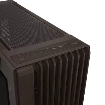 ASUS ProArt PA602 Wood Edition Retro Brown - grūdinto stiklo panelis Midi bokštas