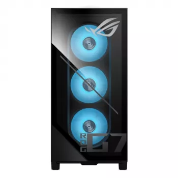 ASUS ROG G700 G700TF-7265KF577W žaidimų stalinis kompiuteris, Intel Core Ultra 7 265KF, 32GB DDR5, 1TB SSD, NVIDIA GeForce RTX 5080, Windows 11 Home, juodos spalvos