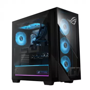 ASUS ROG G700 G700TF-7265KF577W žaidimų stalinis kompiuteris, Intel Core Ultra 7 265KF, 32GB DDR5, 1TB SSD, NVIDIA GeForce RTX 5080, Windows 11 Home, juodos spalvos