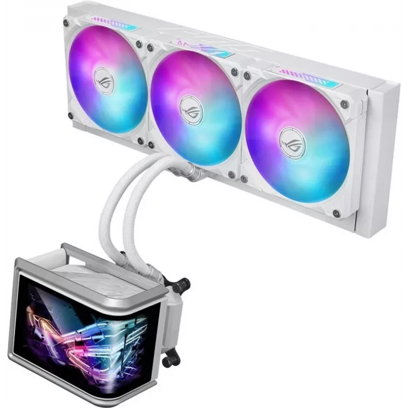 ASUS ROG Ryuo IV SLC 360 ARGB White Edition Liquid CPU Cooler 360mm